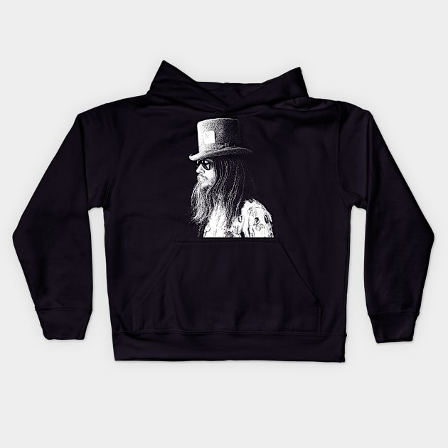 Leon Russell Kids Hoodie by TuoTuo.id